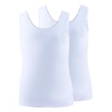 Blackspade Kız Çocuk Atlet 2'li Paket, 116, 1297, Beyaz, Kız Çocuklar