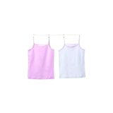 Blackspade Kız Çocuk Atlet 2'li Paket 1296 - 2 - 3 Yaş - Pembe - Beyaz