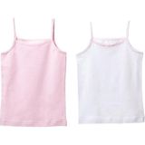 Blackspade Kız Çocuk Atlet 2'li Paket 1296 - 9 - 10 Yaş - Pembe - Beyaz
