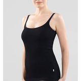 Blackspade Pamuk Elastan Atlet Fine Rib - Siyah, S, 1615, 090-BLACK(SİYAH), Kadın