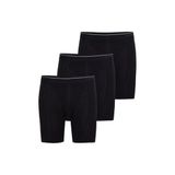 Blackspade Pamuklu Terder Cotton Üçlü Paket Uzun Boxer, L, 883147, Siyah, erkek