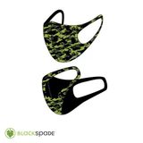 Blackspade S1 Yeşil Kamo Çocuk Koruyucu Maske