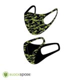 Blackspade S2 Yeşil Kamo Çocuk Koruyucu Maske