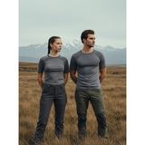 Blackspade Unisex Termal Tişört 2. Seviye 9258 - Gri Melanj - 2XL