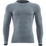 Blackspade Unisex Termal Tişört 2. Seviye 9259 - Gri Melanj %49 Viskoz %49 Polyester Erkek İçlik - 2XL