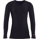Blackspade Uzun Kol V Yaka Termal İçlik Erkekler İçin Viskon Malzemeden Üretilmiştir - 2XL - Siyah
