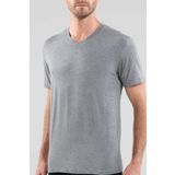 Blackspade V Yaka Düz Füme Melanj T-Shirt, S, 5000424874, Füme Melanj, Erkek