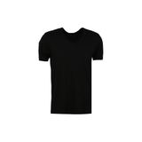 Blackspade V Yaka Düz T-Shirt, XXL, 5003047104, Siyah, Erkek