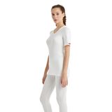 Blackspade V Yaka Kısa Kol Unisex Beyaz Termal İçlik C3T6N2O1 BEYAZ S