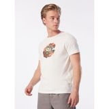 Blackspade Yuvarlak Yaka Düz Beyaz Erkek T-Shirt 10641 - XL