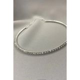 BlackStain Su Yolu Taşlı Choker Tasma Kolye