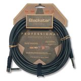 BLACKSTAR Pro Series enstrüman kablosu, düz, 1/4 inç açılı jak, bas/e-gitar/elektroakustik klavye/amplifikatör için 1/4 inç jak