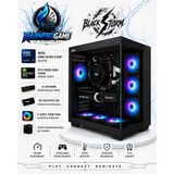 Blackstorm İntel Core Ultra 5-225F 16 Gb Ddr5 512 Gb Nvme Ssd Rtx5060 8Gb 145W Windows 11 Pro 7 Rgb Fanlı Siyah Akvaryum Kasa Oyuncu Bilgisayarı Blackstormrnp01