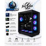 Blackstorm İntel Core Ultra 5-225F 32 Gb Ddr5 4 Tb Nvme Ssd Rtx5060 8Gb 145W Windows 11 Pro 7 Rgb Fanlı Siyah Akvaryum Kasa Oyuncu Bilgisayarı Blackstormrnp08