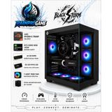 Blackstorm Ryzen 5 7500F 64 Gb Ddr5 512 Gb Nvme Ssd Rtx5060 8Gb 145W Windows 11 Pro 7 Rgb Fanlı Beyaz Akvaryum Kasa Oyuncu Bilgisayarı Whitestormrnp