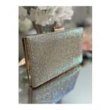 Blacktavern ABİYE ANTRASİT SWAROVSKİ TAŞLI ÇANTA