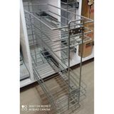 blackwhiskers 10 cm Yandan teleskopik rayli Dolap içi şişelik yağdanlik baharatlı kapak 12 cm ürünnet ölçüsü 10 cm