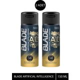 Blade A.İ. Deodorant 1.0. 150 ml 2 Adet