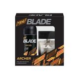 Blade Archer Erkek Parfüm Seti, 100 ml Eau de Toilette, 150 ml Deodorant Sprey
