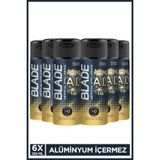 Blade Artificial Intelligence 1.0 Erkek Alüminyumsuz Deodorant 6x150 ml Hızlı Kurur, Leke Bırakmaz