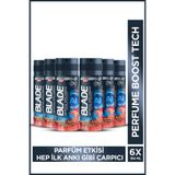 Blade Artificial Intelligence Erkek Alüminyumsuz Deodorant Body Spray 6x150 ml Hızlı Kurur, Leke Bırakmaz
