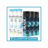 Blade Cool Fresh Erkek Deodorant 3x150 Ml & Emotion Ocean Fresh Kadın Deodorant 3x150 Ml