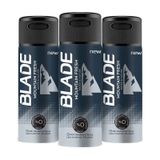 Blade Mountain Fresh 3x150 ML Erkek Deodorant