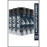 Blade Mountain Fresh Erkek Alüminyumsuz Deodorant 5x150 Ml Hızlı Kurur, Leke Bırakmaz