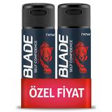 Blade Self Confidence 2x150 ML Erkek Deodorant