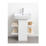 Bladimo Lavabo Altı Dolap, Banyo Düzenleyici Raf, Banyo Dolabı Beyaz