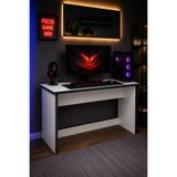 Bladimo Vortex Oyuncu Masası - Gaming Desk 120 x 60cm Beyaz