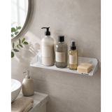 BLAENE Mat Beyaz 304 Paslanmaz Çelik Çok Amaçlı Banyo Rafı - BTH-009