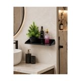 Blaene Paslanmaz Çelik Çok Amaçlı Banyo ve Mutfak Rafı Organizeri – Mat Siyah BTH-009