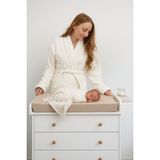Blamb We-Too Memory Foam Bebek Alt Açma Minderi – Eğimli Tasarım, Suya ve Kire Dayanıklı Kılıf, Kaymaz Taban - Bej