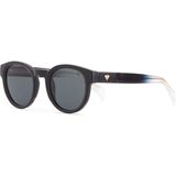 Blancia Milano Bc 1290 C1 Siyah Asetat Unisex Güneş Gözlüğü - 48