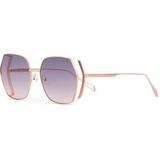 Blancia Milano Bc 1297 C1 Cat Eye Rose Gold Kadın Güneş Gözlüğü - Rose - Gold