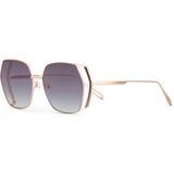 Blancia Milano Bc 1297 C3 Cat Eye Altın Kadın Güneş Gözlüğü