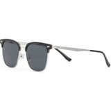Blancia Milano Bc 1341 C 2 Unisex Güneş Gözlüğü - Siyah - Gümüş