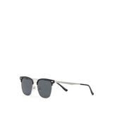 Blancia Milano Bc 1341 C2 Siyah Gümüş Metal Unisex Güneş Gözlüğü