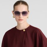 Blancia Milano Bc 1348 C3 Geometrik Kadın Güneş Gözlüğü - Rose - Gold