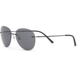 Blancia Milano Bc 1360 C1 Oval Erkek Güneş Gözlüğü - Mat Siyah