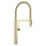 BLANCO 527476 Culina II Pull-Down Yarı Pro Mutfak Bataryası - 1.5 GPM - Saten Altın