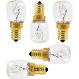 Blanco Ankastre Davlumbaz Buzdolabı Fırın 15 Watt Gün Işığı 300° Halojen Ampül 5 Adet - Adet-Set