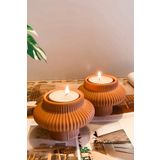 BLANJ Fiji Terracotta Tealight Mumluk.