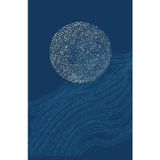 Blank Journal, Blue Notebook / Sketchbook for Women & Men, 200 Pages, Hardcover, Medium, A5 (5.5" x 8.5"): Ideal for Creative Journaling, Planning & Sketching