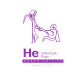 Blank Notebook – He Called You: Christian-Themed Sketchbook with Floral Accents – Ideal for Drawing, Reflection, and Creative Worship