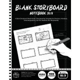 Blank Storyboard Notebook 16:9: Blank Storyboard Sketchbook | Storyboarding Templates with 6 Panels for Directors, Animators, Cinematographers, and Film Students (Pro Storyboards)