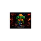 blanka street fighter / beyaz (tek renk) özel 3d üretim blanka 90 lar atari oyun / 17-19cm
