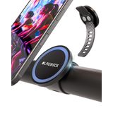 BLAUBECK Magsafe için ayarlanabilir kayışlarla spor bisikleti tutucusu - spor salonu ekipmanları ve golf itme arabası için manyetik telefon tutucusu - Peloton aksesuarlarıyla uyumlu - Güvenli tutuş