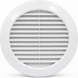 Blauberg Karavan Mutfak Banyo Menfezi 100 mm Blauberg 10CM Havalandırma Hızlı Kolay Montaj Tasarruf Agmair Agm Fan Menfez